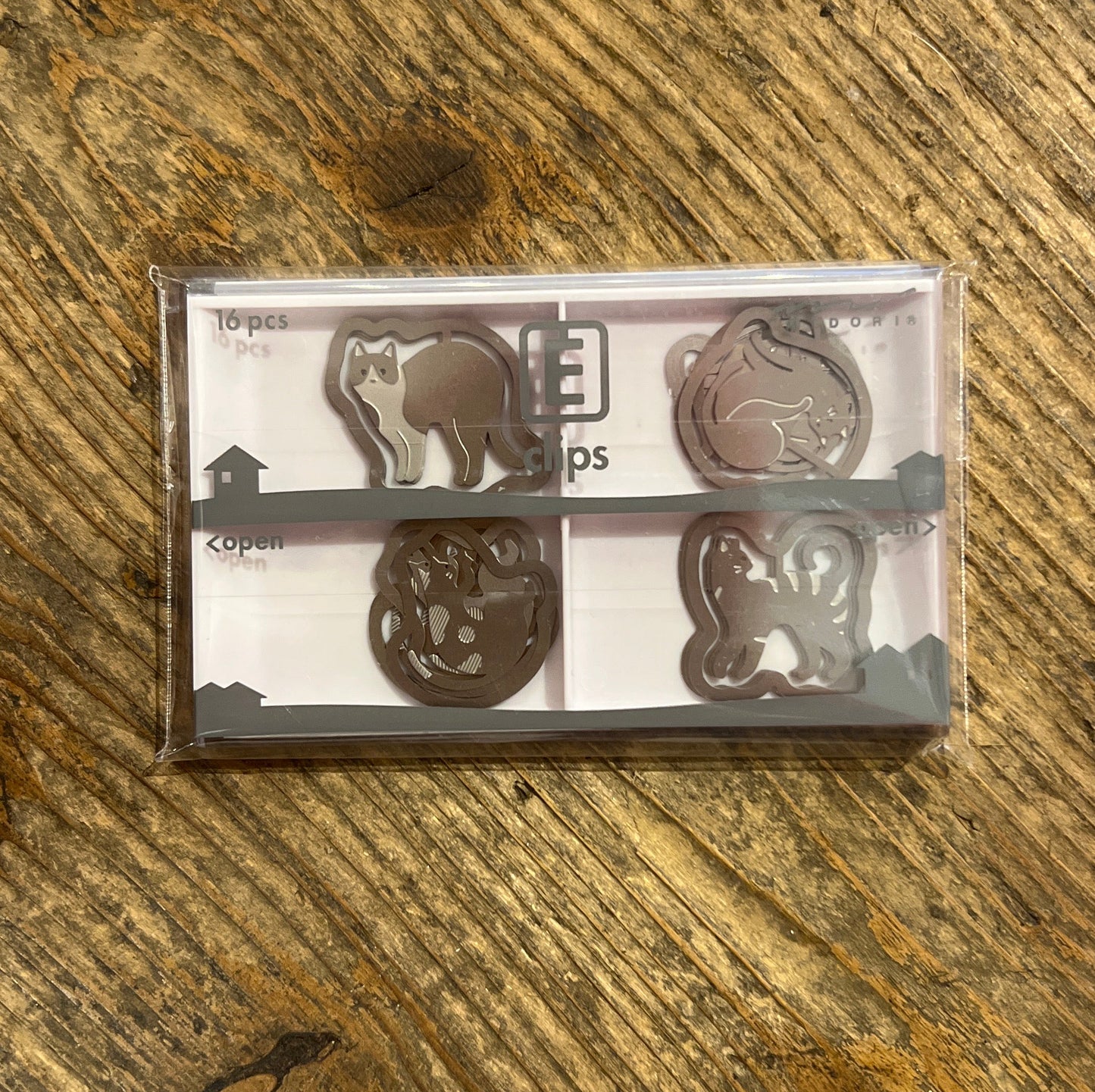 Midori etching clips cat