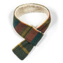 Dog Scarf - Green Tweed & Sherpa