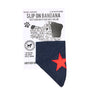Slip on Dog Bandana - Red Star on Denim Design