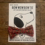 Dog & Cat Bow Tie - Golden Holly Design