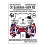 Cat Bow Tie in Union Jack Flag