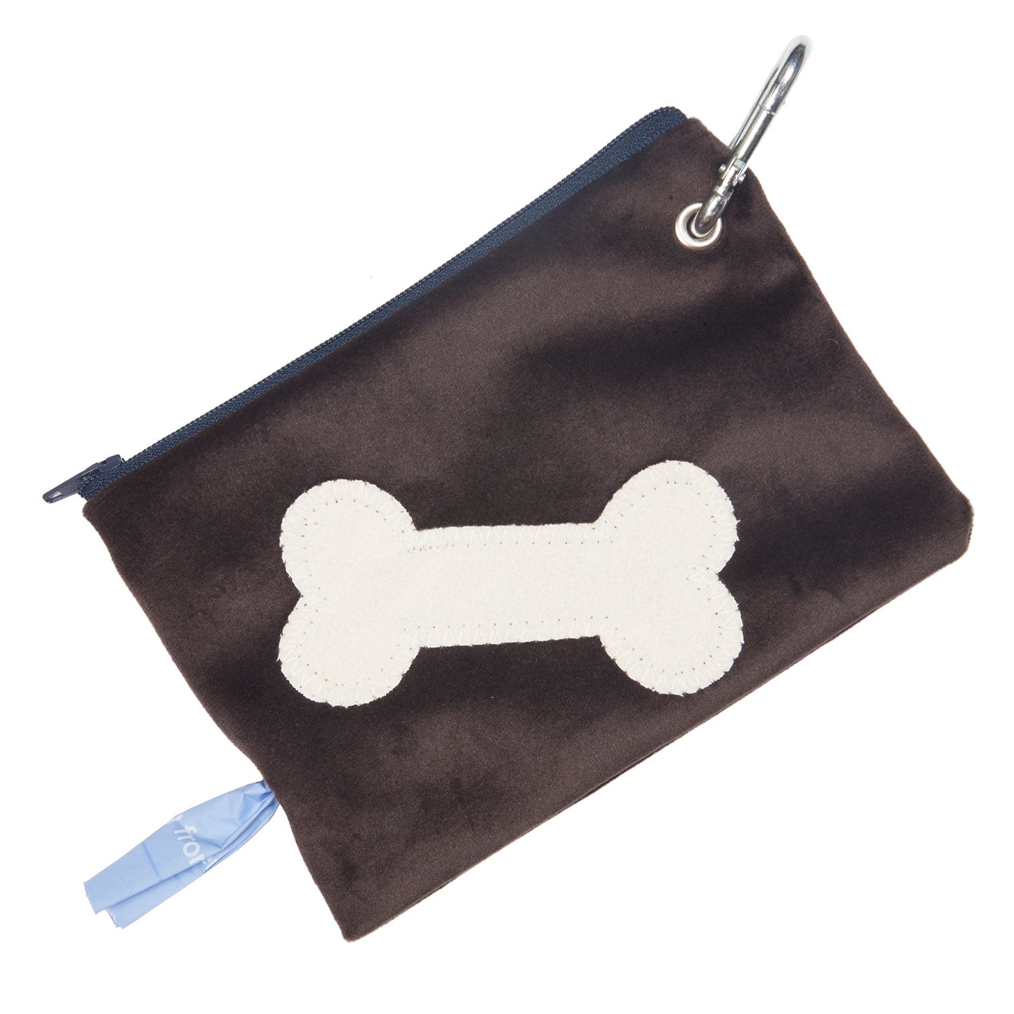 Treats and Poo Bag Pouch - Oreo Chocolate Brown