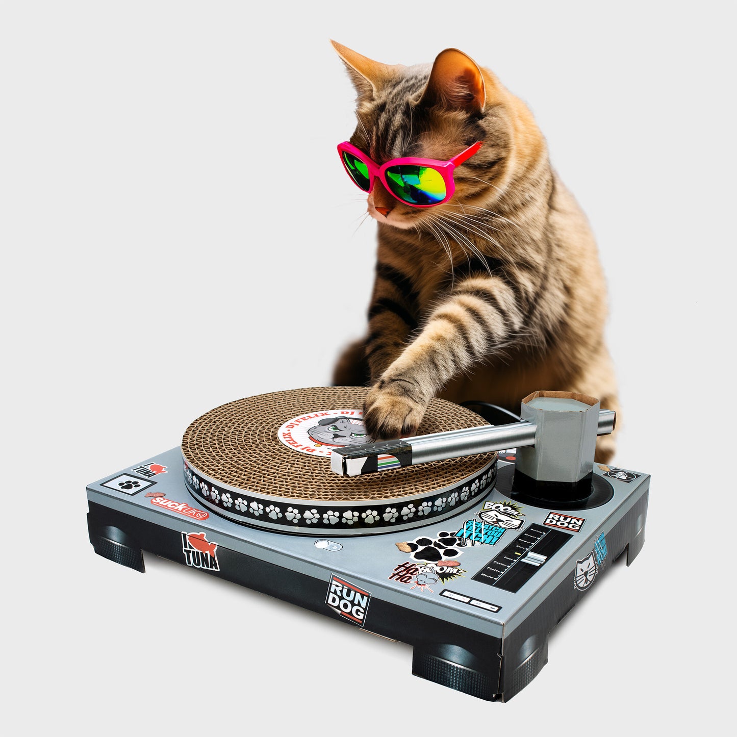 DJ Decks Cat Scratch Pads