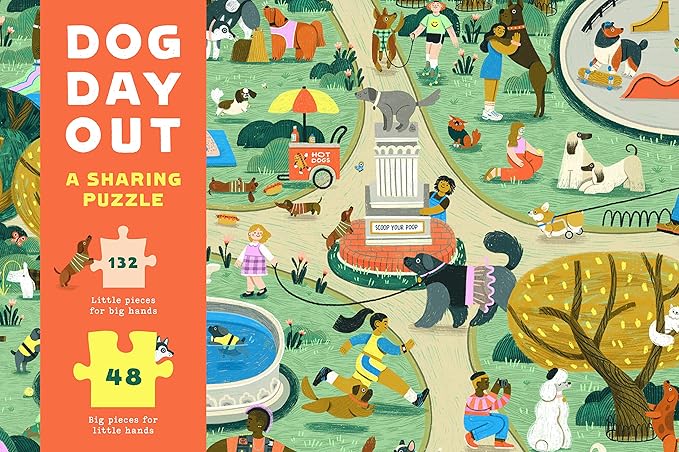 Dog Day Out: A sharing jigsaw puzzle for kids and grownups