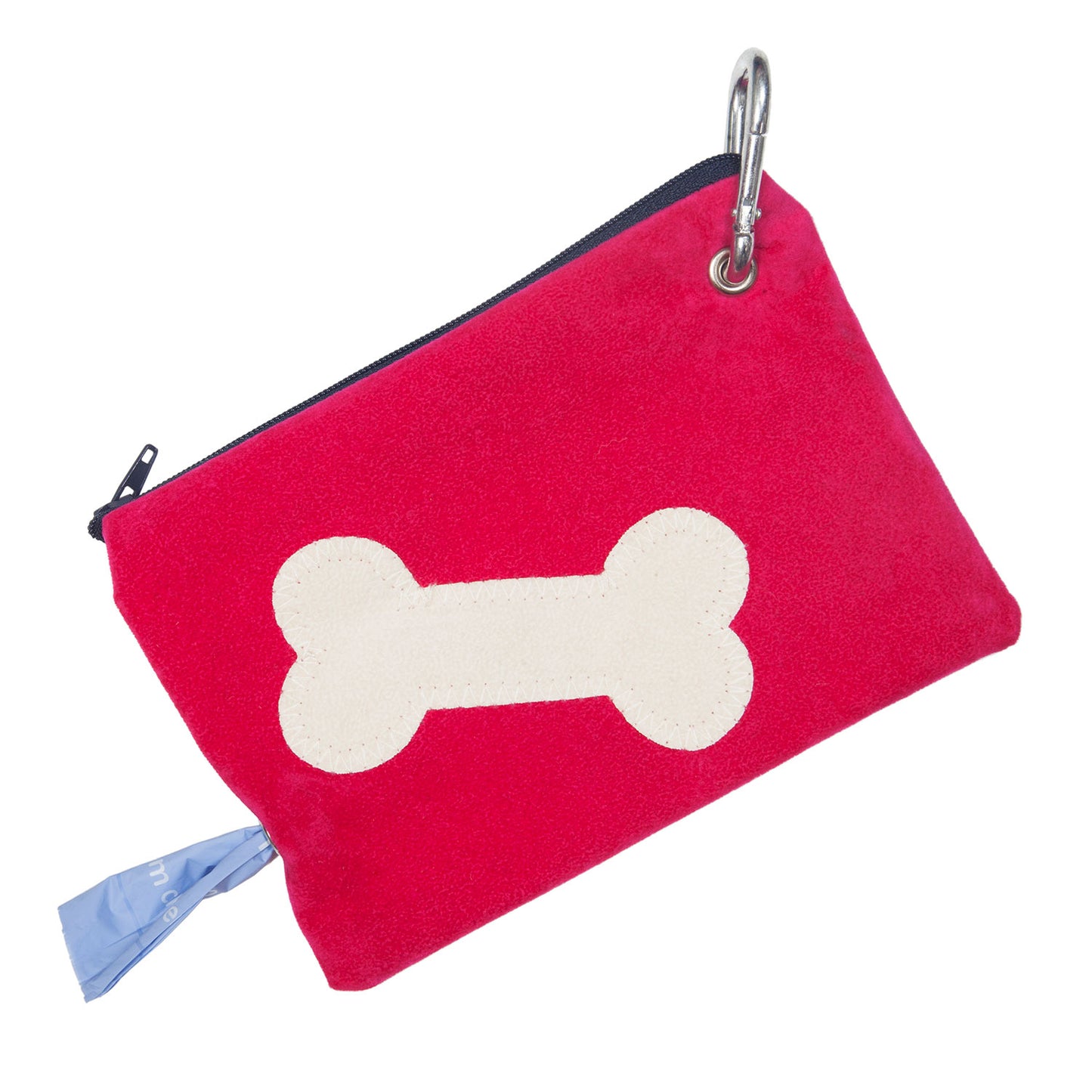 Treats and Poo Bag Pouch - Bright Pink