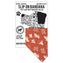 Slip on Dog Bandana in Cactus Design