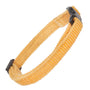 Cat Collar in Mustard Cord Design