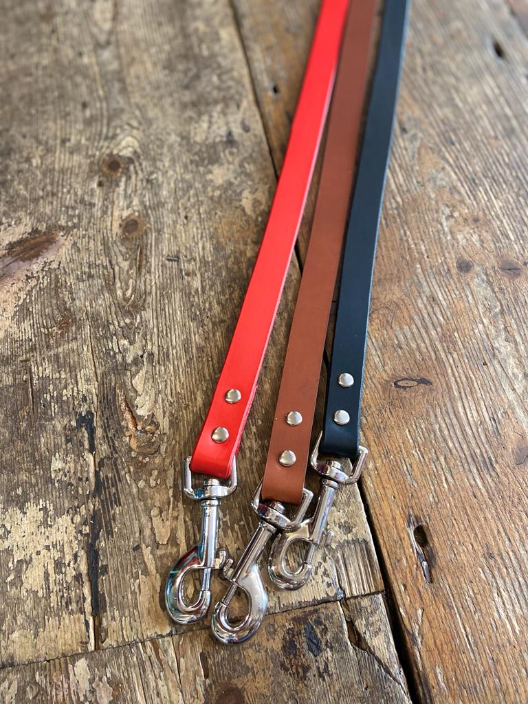 Leather Studded Dog Leads