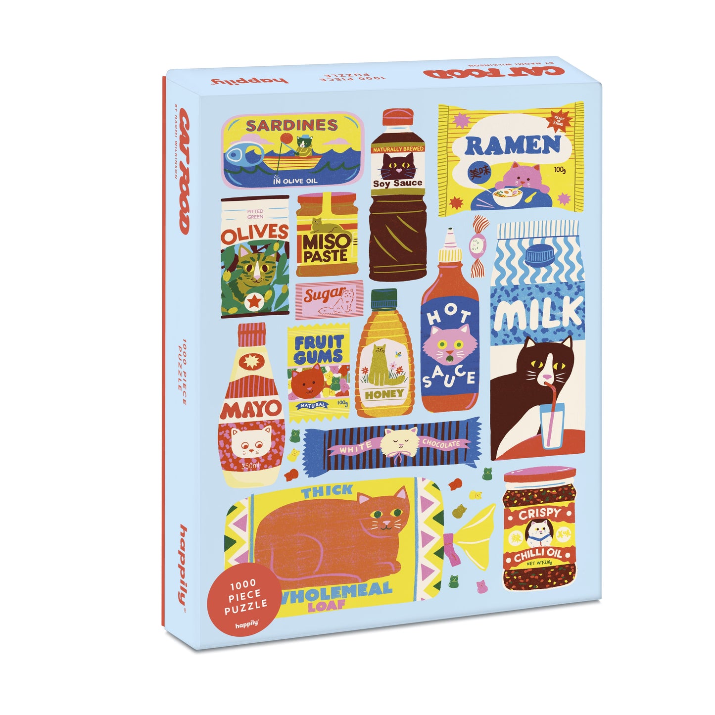 Jigsaw - Cat Food 1000 Piece