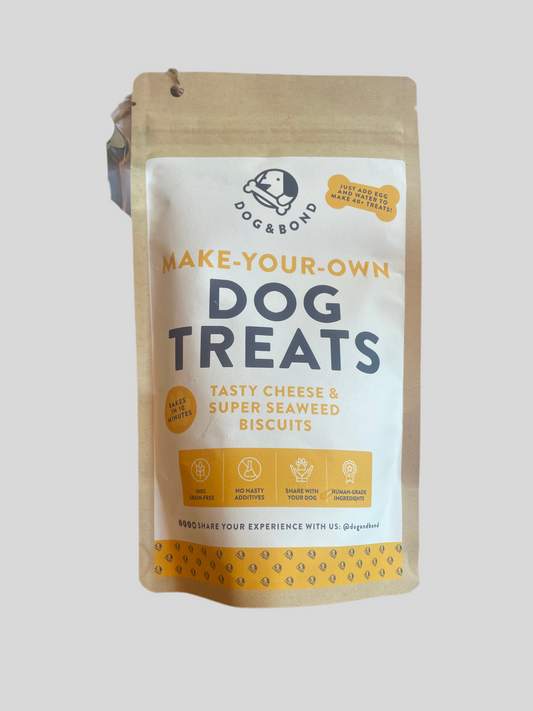 Seaweed and Cheese Dog Treat Kit by Dog and Bond