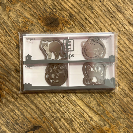 Midori etching clips cat