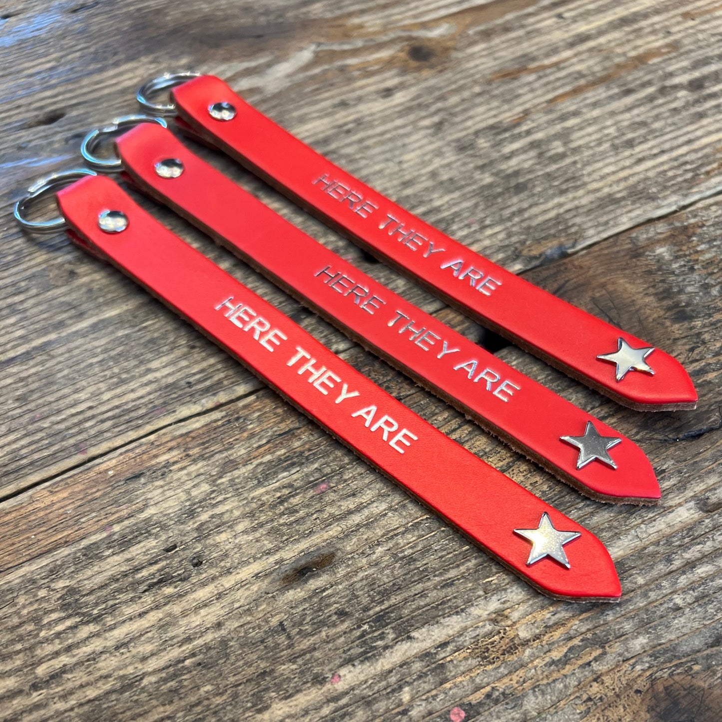 HERE THEY ARE Key Tag