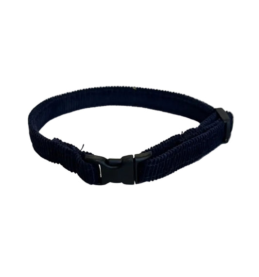 Cat Collar Blue Corduroy