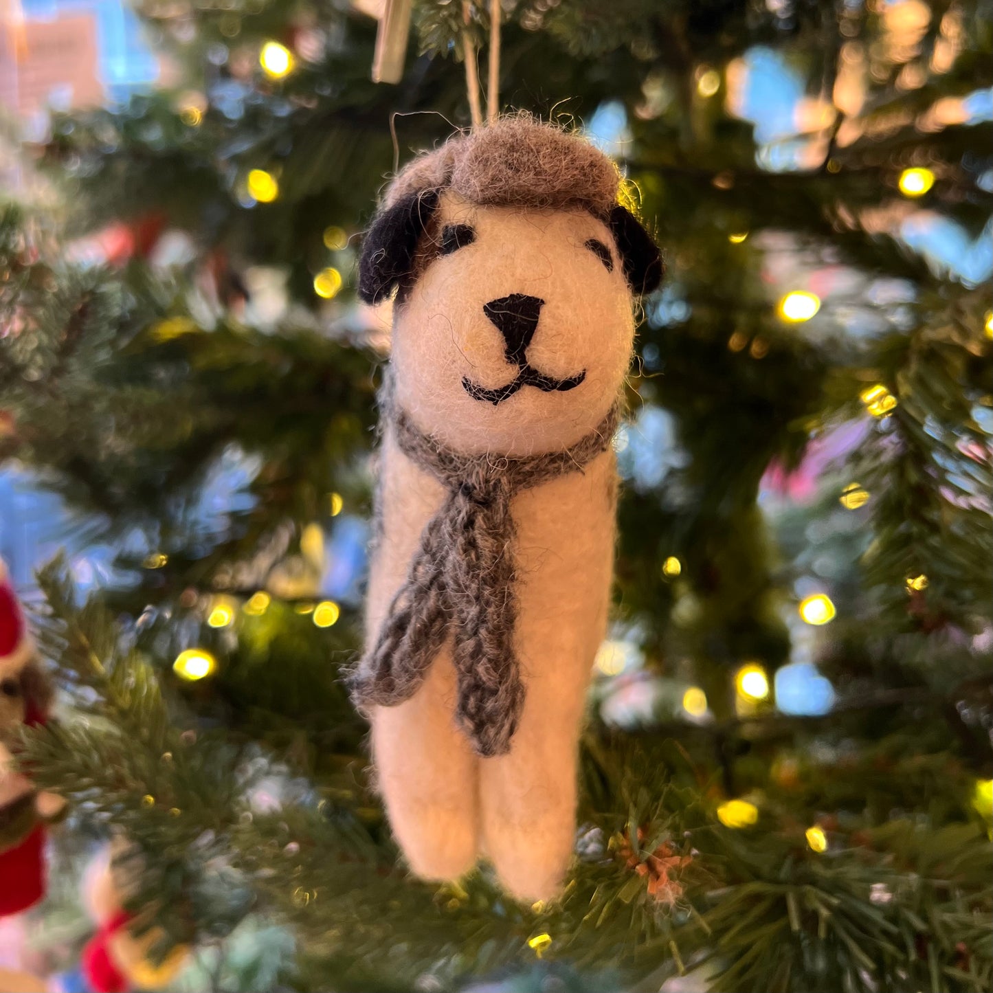 Flat Cap Jack Russel Grandpa by Amica Felt