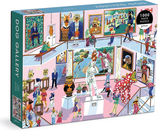 Dog Gallery 1000 piece jigsaw puzzle