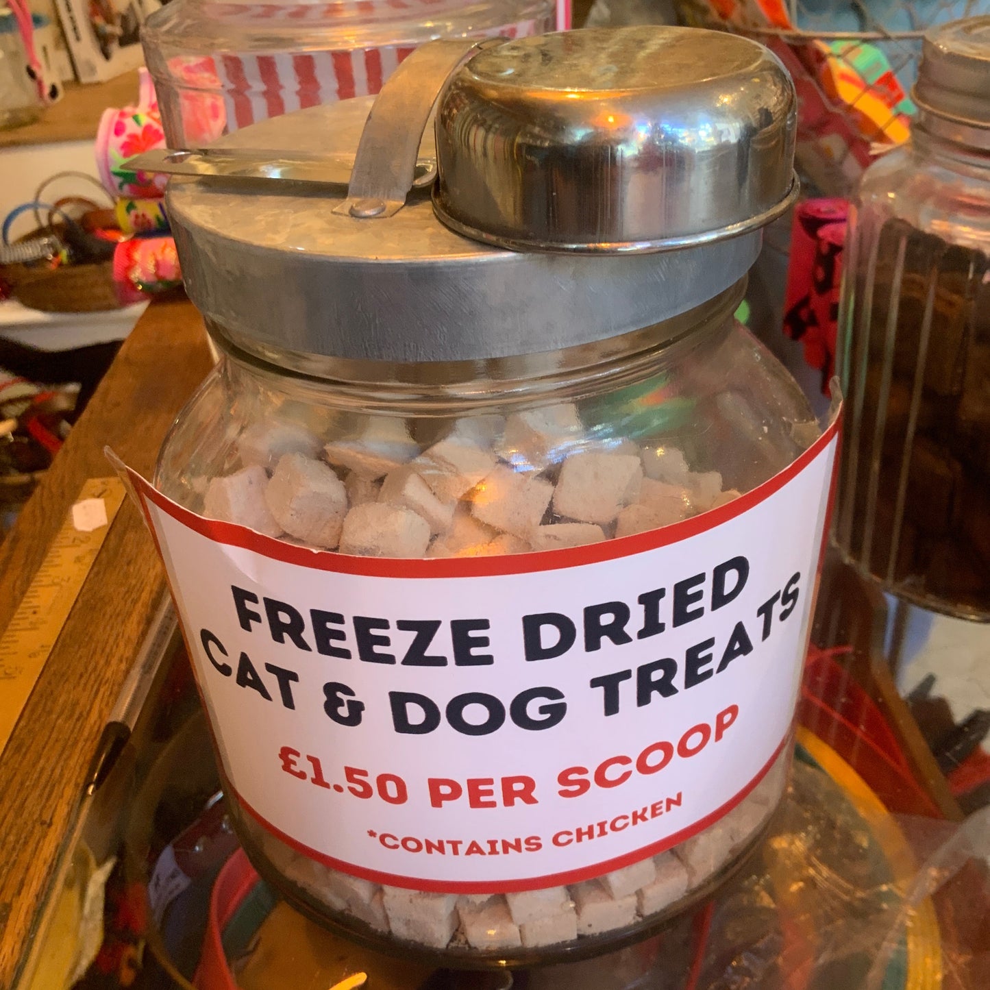 1 Scoop - Zebedees Dog & Cat Freeze Dried Treats