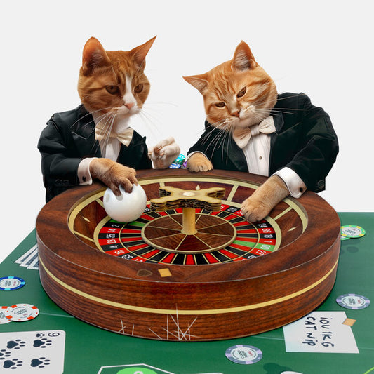 Casino Cat Scratch Pad
