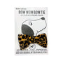 Dog & Cat Bow Tie - Leopard Print