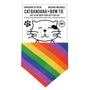 Cat Bandana in Pride Stripes