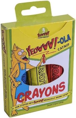 Yeowww! - OLA Catnip Crayons