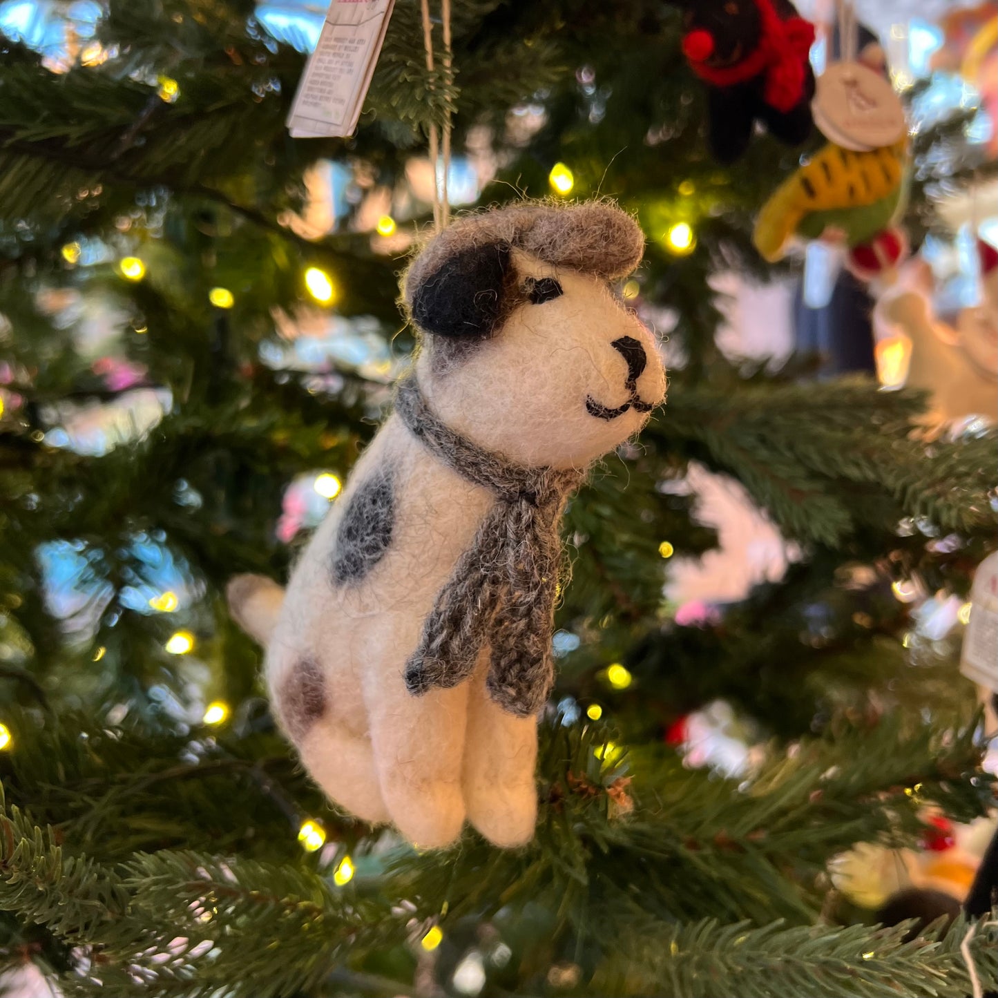 Flat Cap Jack Russel Grandpa by Amica Felt