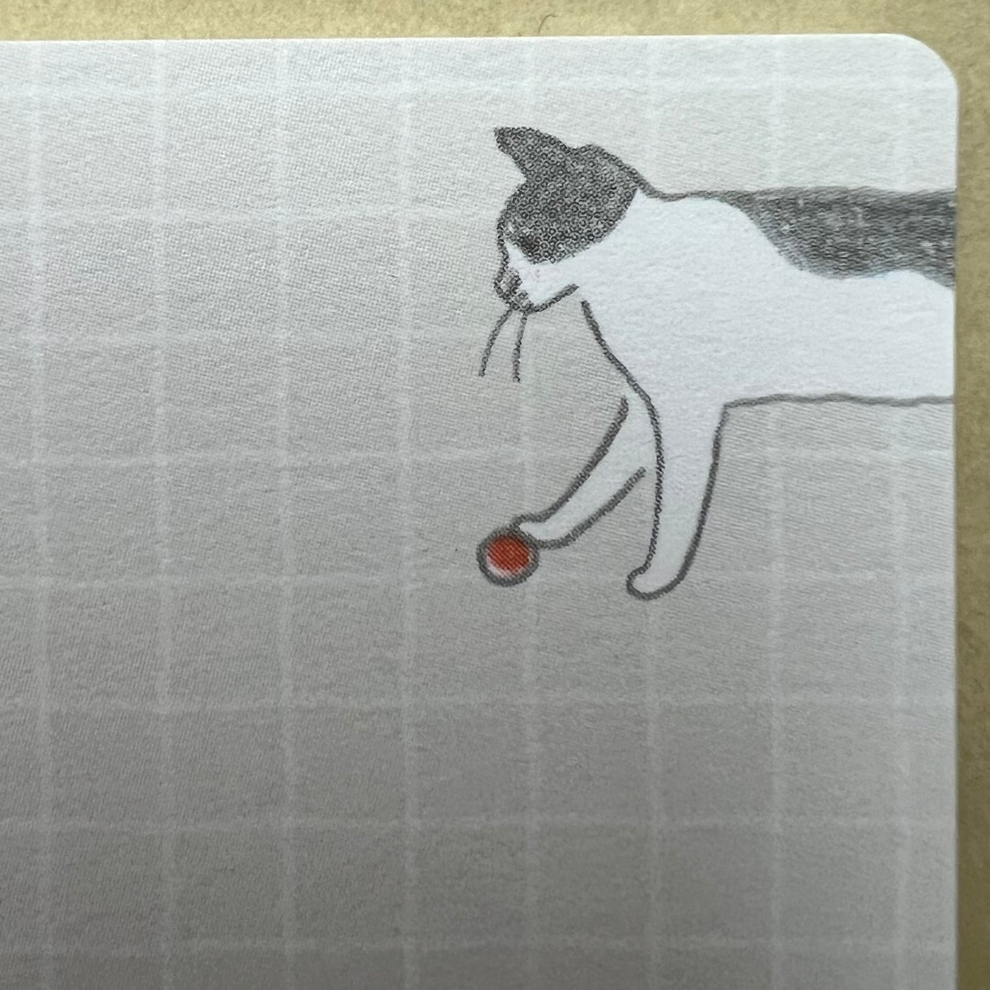 Midori cat sticky notes