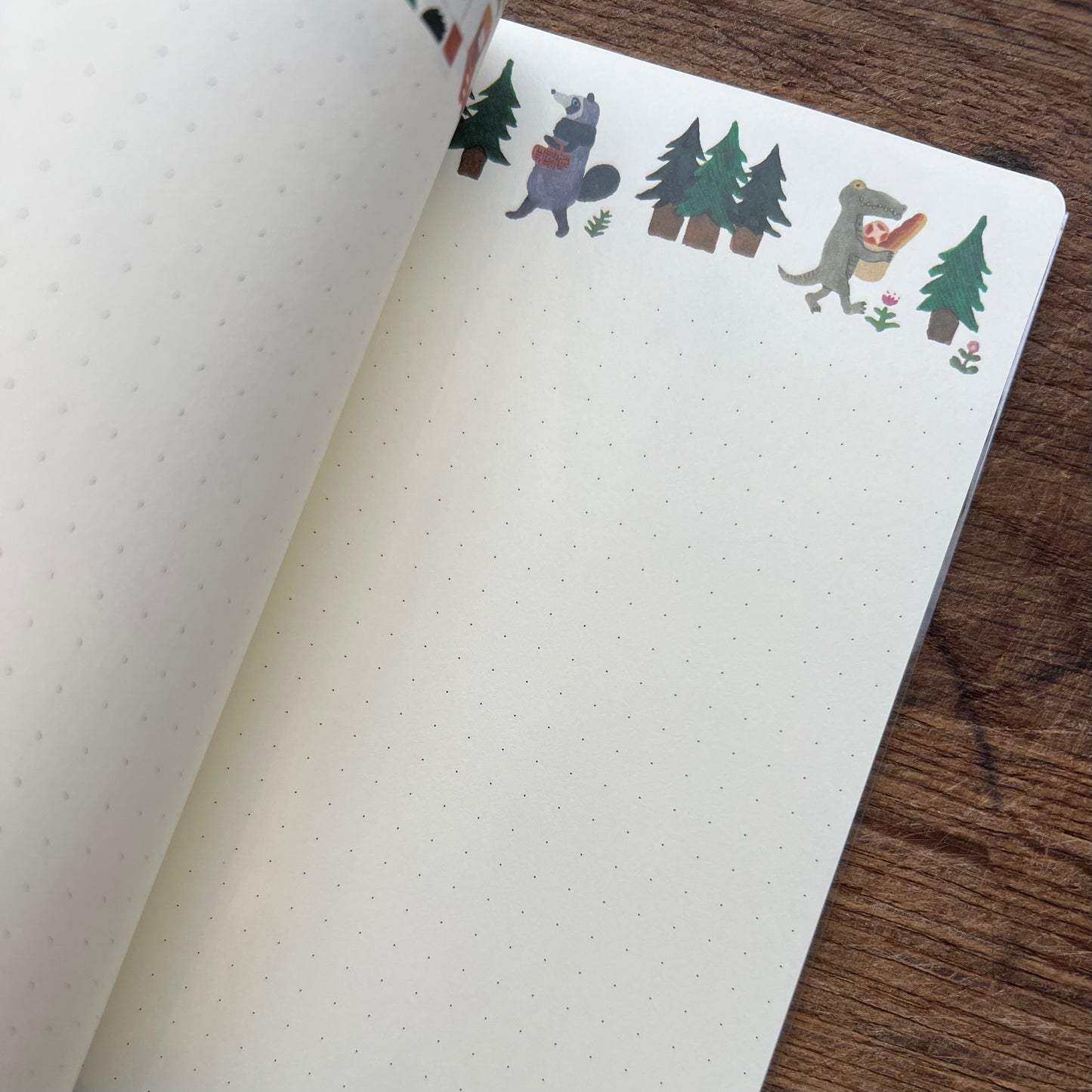 Midori yuru notebook - Forest Animal