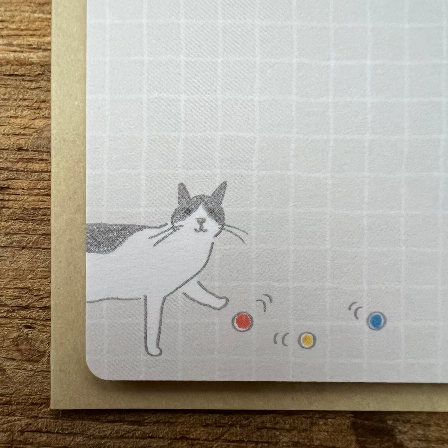 Midori cat sticky notes