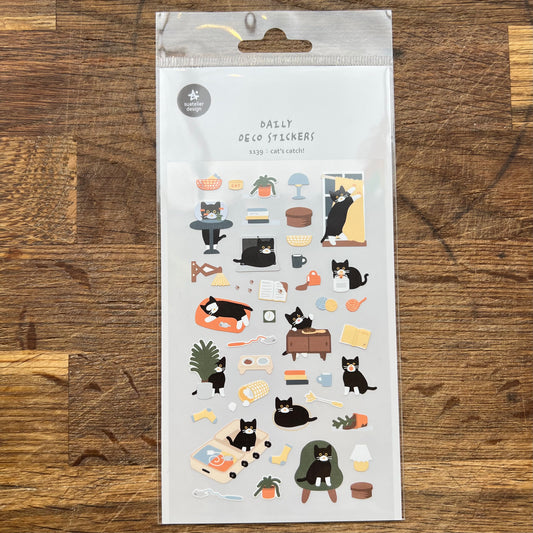 Sautelier stickers cats catch
