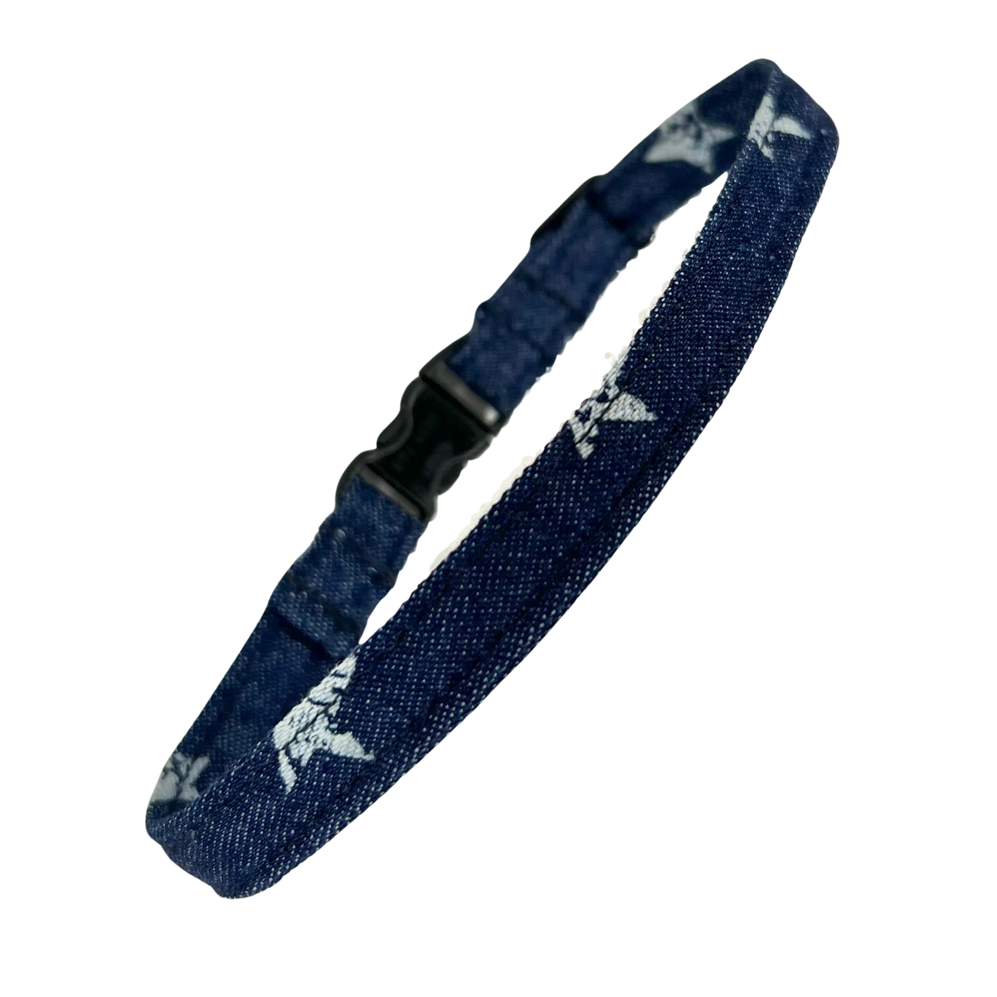 Cat Collar in Starry Denim