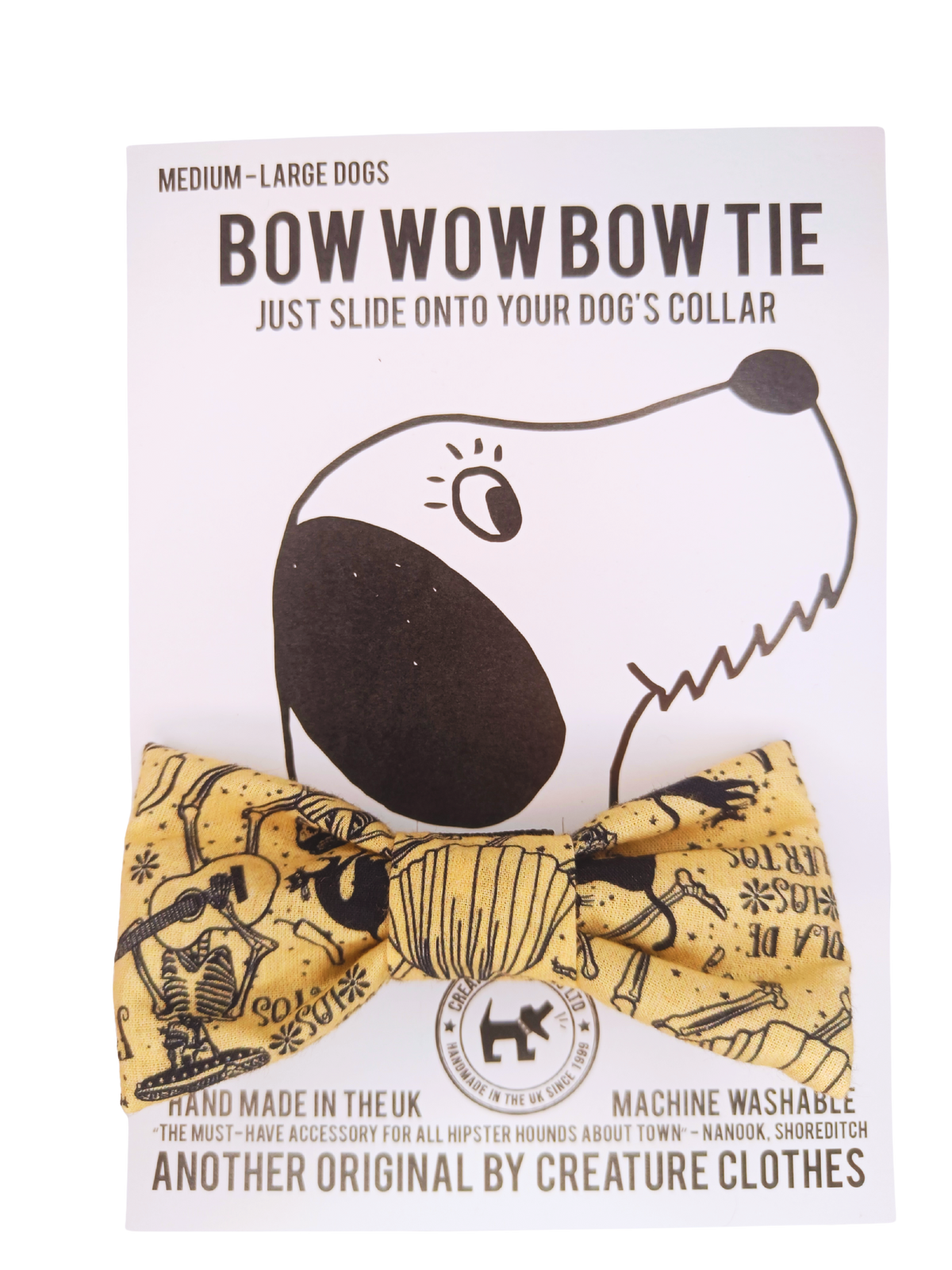 Dog & Cat Bow Tie - Day of the Dead