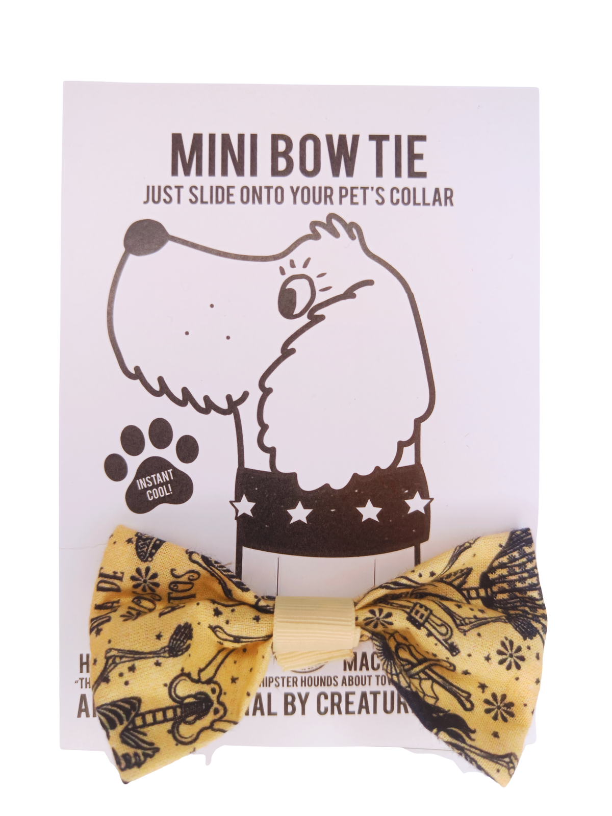 Dog & Cat Bow Tie - Day of the Dead