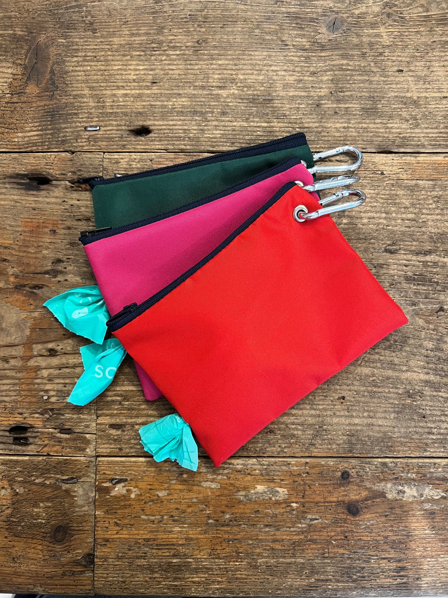 Waterproof treats and poo bag pouch