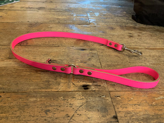 SALE - Neon Leather Leads