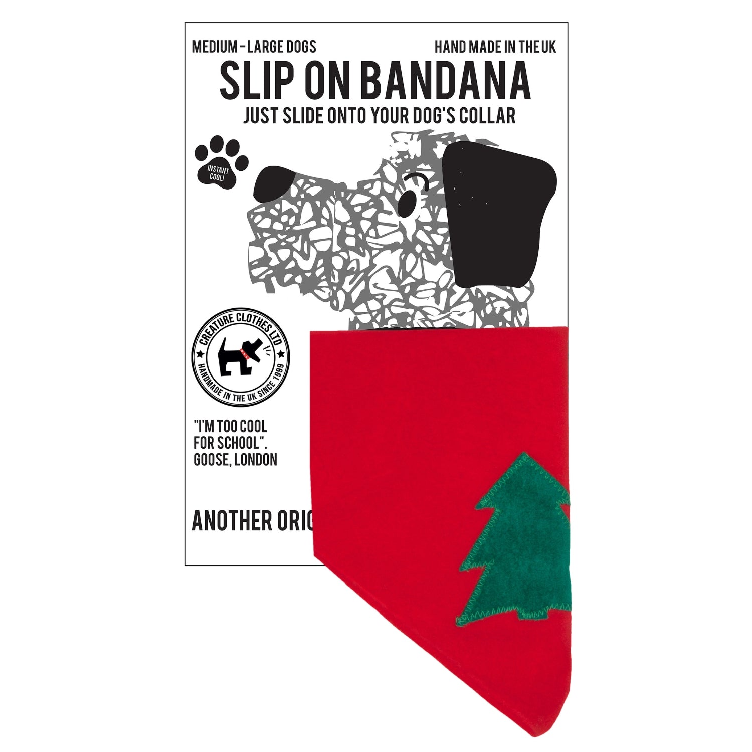 dog bandanas, bandanas for dogs, slip on dog bandanaschristmas dog bandanas, Creature Clothes