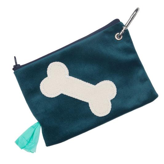 Treats and Poo Bag Pouch - Teal