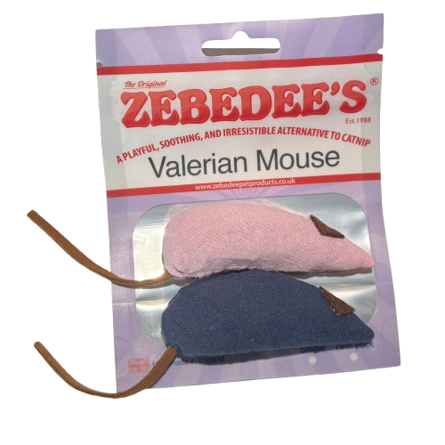 Zebedees Valerian Mouse Pair
