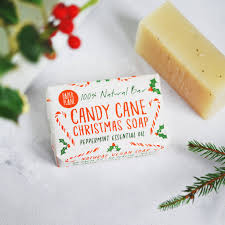 Candy Cane Christmas Soap