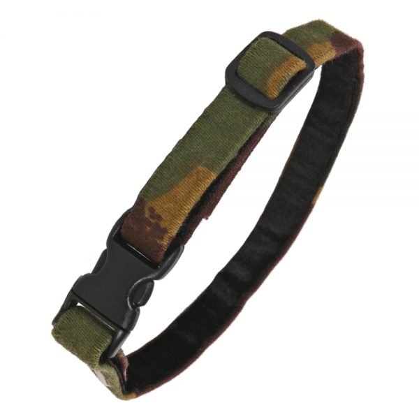 Cat Collar in Camouflage Cotton