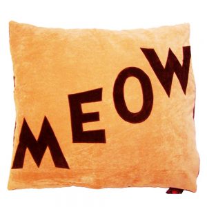 Cat Nappa - Meow - Chocolate on Tan