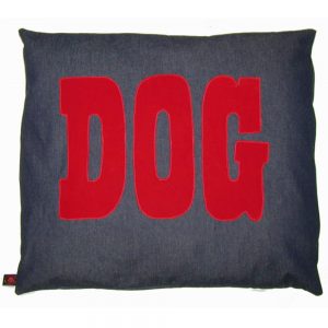 Dog Doza - Dog - Red on Denim