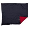 Padded Blanket - Denim with Red Fleece