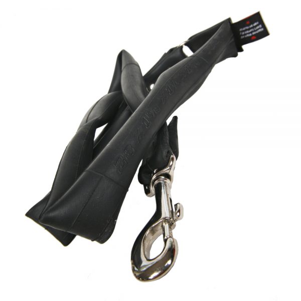 The RecycLead dog lead - made out of recycled bike tyres