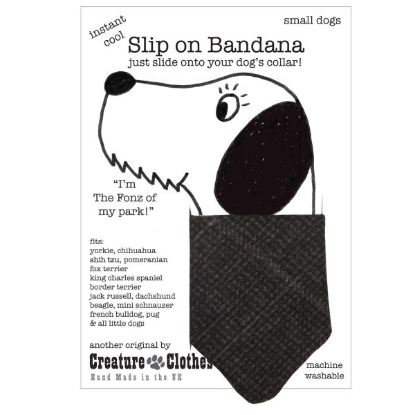 Slip on Dog bandana Jack Tweed