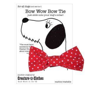 Polkadot Dog Bow tie